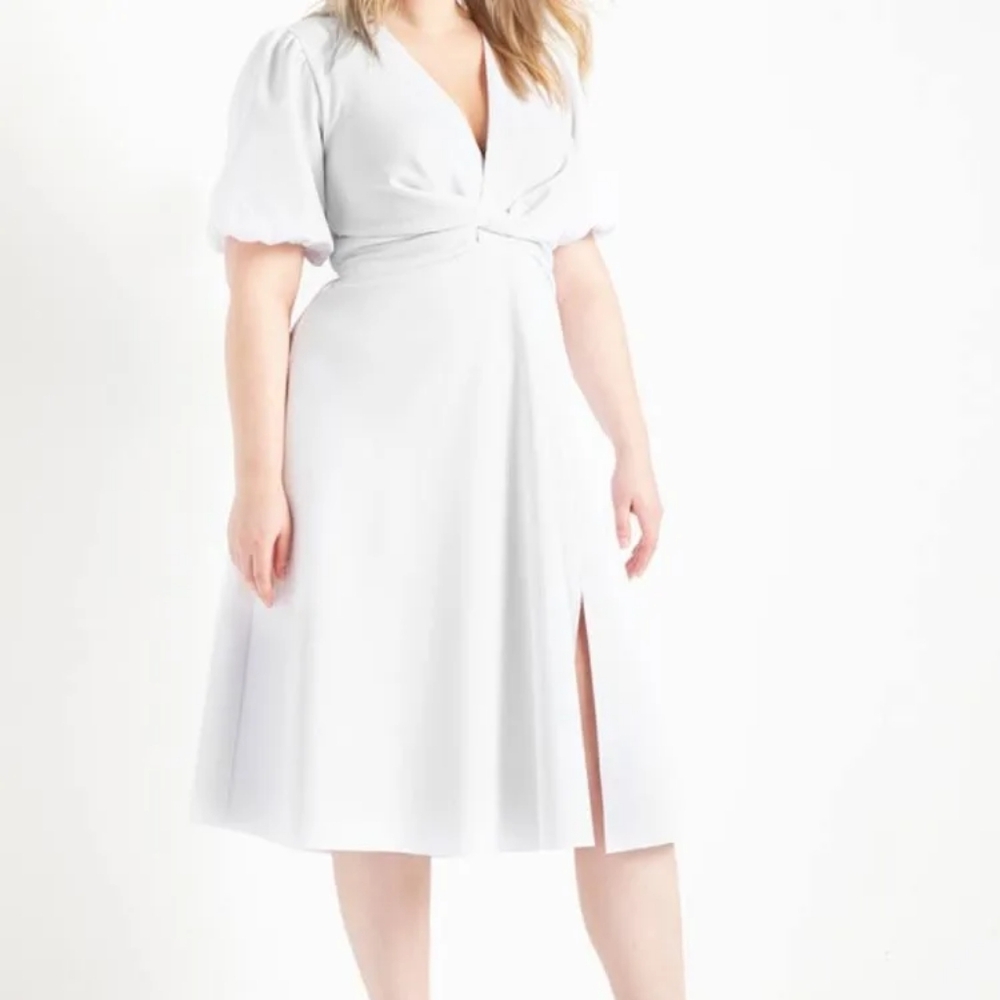 NWT Eloquii dress with twist detail